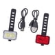 thumbnail image 2 of Luces de bicicleta recargables juego de luces de bicicleta impermeable ipx6 luces de bicicleta montadas por la noche faros de Seguridad para bicicletas LED luces traseras, 2 of 10