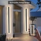 thumbnail image 5 of Luz Exterior Impermeable IP65 LED Lampara de Pared 3W Lampara de Pared Moderna Aplique de Aluminio para Exteriores Escaleras Peldaños Pasillos-2PCS, 5 of 9