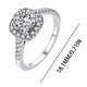 thumbnail image 1 of Anillo de diamantes de imitación brillante de lujo, anillo de aleación de piedras preciosas de simulación, accesorios de joyería, regalo personalizado para mujer, cumpleaños, día de San Val Wmkox8yii fajkfhkj2788, 1 of 2