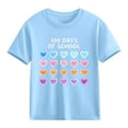 thumbnail image 2 of FAHXNVB Back To School T-Shirts for Girls Cute Graphic Print Crewneck Soft Cotton Tees Tops Fashion Casual Comfortable Shirts 3-10 Years, 2 of 8