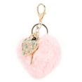 thumbnail image 1 of Keychain, Exquisite Fluffy Keychain Pendant, For Gifts Friends Decor Women, Girls Pink + Colorful,White + Colorful, 1 of 8