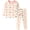 Stars, variant on WIBACKER 2-7 Years Toddler and Little Girls' Long Sleeve Pajamas Set Cotton Top and Pants 2 Piece Sleepwear Pjs - Small Flowers