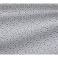 thumbnail image 4 of oneOone Cotton Jersey Blue Fabric Dot|Heart & Diamond Shape Geometric Dress Material Fabric Print Fabric By The Yard 58 Inch Wide, 4 of 4