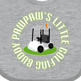 thumbnail image 4 of Inktastic Pawpaw Little Golfing Buddy Boys Baby Bib, 4 of 4