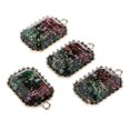 thumbnail image 1 of AMLESO 4x Dangle Charms Pendant for Bracelet Earring Jewelry Making DIY Red, 1 of 8