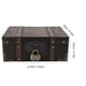 thumbnail image 4 of CAJA DE COFRE DEL TESORO VINTAGE, Joyero de Madera Retro Vintage Cofre de Joyería del Tesoro decorativo Con Cerrado, Caja de Almacenamiento Organizador, 4 of 7