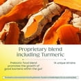thumbnail image 5 of MegaFood MegaFlora Probiotic + Prebiotics + Turmeric - Digestive Support - 45 Servings, 5 of 9