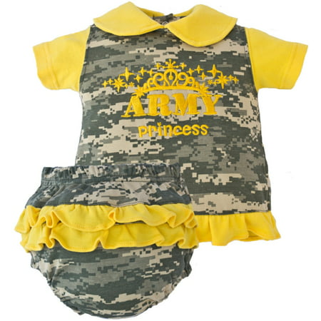 U.S. Army Baby Girls 2 pc 