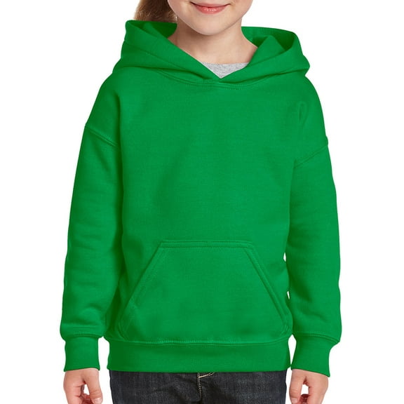Hoodies for Kids Hoody for Boy Teens 6 to 20 Years Old Girls Hoody Youth Hoodie Kid Pullover Green Hooded Sweatshirt 6-8 10-12 14-16 18-20 Years - S M L XL Size
