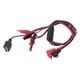 thumbnail image 3 of 2Pcs Banana Plug to Crocodile Clip Test Wire Cable DC Regulated Power Supply Interface Line, 3 of 5