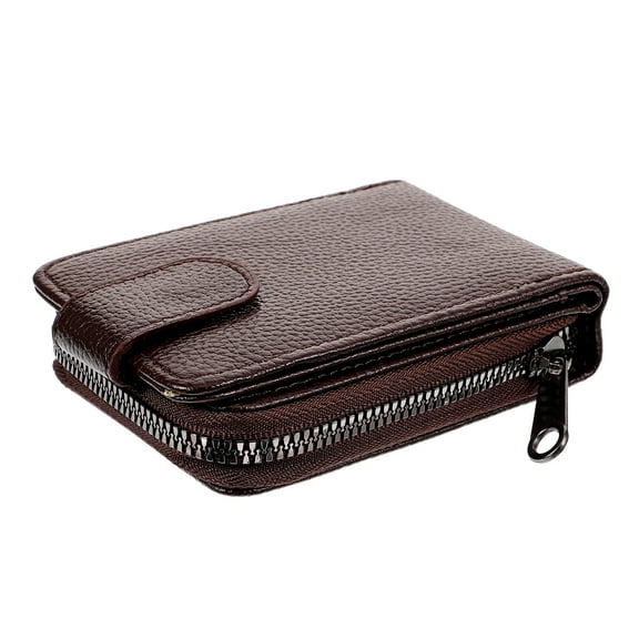 MLINS Credit Card Holder Wallet PU Male Wallet ID Cards Holder Bag Small Purse Accordion Bag