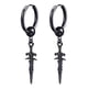 thumbnail image 2 of 2 pares de pendientes colgantes de material acero inoxidable, pendientes con , pendientes de moderno para hombres y mujeres Fernando Pendientes de acero inoxidable, 2 of 8