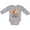 AC-Heather Grey, variant on Inktastic October Favorite Color is Fall Girls Long Sleeve Baby Bodysuit
