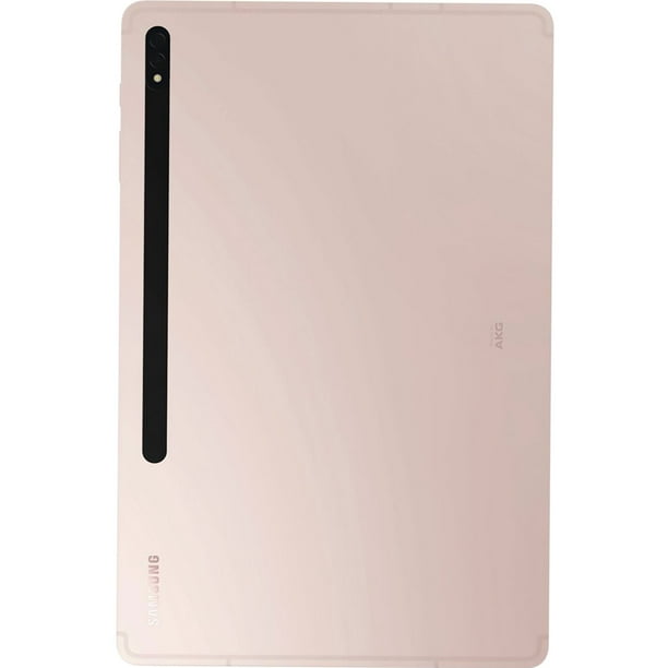 Samsung Galaxy Tab S8 Single-SIM 128 Go ROM + 8 Go RAM 11 (GSM uniquement   Pas de CDMA) Tablette 5G + Wi-Fi déverrouillée en usine (or rose) -  Version internationale 