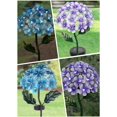 thumbnail image 2 of Solar Lights Outdoor Hydrangea Flower Decorative Garden Stake Waterproof LED Flower for Lawn Patio Backyard Decoration, 2 of 8