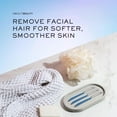 thumbnail image 6 of About Face Pro-Premium Facial Razors, 3 Beauty Groomers, 6 of 7
