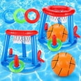 thumbnail image 3 of Baloncesto inflable NQ Juego de lanzamiento de pelota de playa, 3 of 4