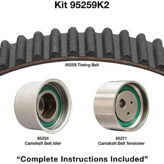 Dayco 95259K2 - Engine Timing Belt Kit Fits select: 2000-2005 MITSUBISHI ECLIPSE, 1997-2003 MITSUBISHI MONTERO