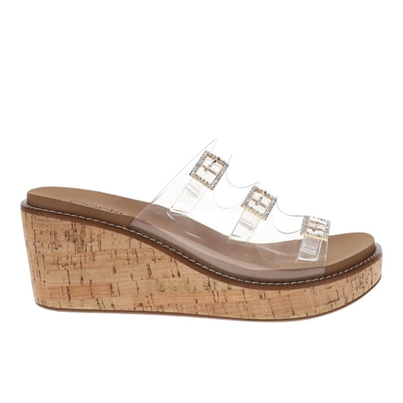 Corkys Womens Dont Mind Me Wedge Casual Shoes
