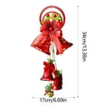 thumbnail image 3 of Guanhe Christmas Tree Bell Ornament, Hanging Decoration for Christmas Trees, Holiday Home Accents & Festive Ornament, Gift for Friends & Family, 3 of 7