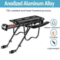 thumbnail image 4 of JOGGEIL Bike Rack Rear for Back of Bike with Fender, Universal Adjustable Bicycle Cargo Rack, Heavy Duty 110lbs Stable Carrier for Commuting & Panniers, 4 of 7