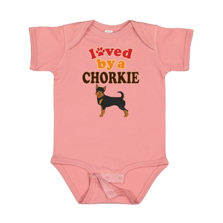 

Inktastic Chorkie Dog Chihuahua Yorkie Gift Baby Boy or Baby Girl Bodysuit