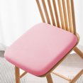 thumbnail image 4 of Steadline Square Seat Cushion with Memory Foam and Milk Silk Cover Non-Slip Bottom Removable Washable Cover for Chair Comfort All Season Use Home Office Car Seating, 4 of 6