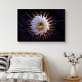 thumbnail image 2 of IDEA4WALL Canvas Wall Art Blooming White Queen of The Night Epiphyllum Oxypetalum Floral Flower Photography Realism Modern Closeup Colorful for Living Room, Bedroom, Office - 12"x18", 2 of 5