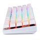 thumbnail image 5 of Teclado Mecánico Inalámbrico Motospeed SK62 BT Para Videojuegos, 61 Teclas, Retroiluminación RGB, Interruptor Rojo, Unidad Macro Para Ordenador Portátil Y PC, 5 of 7