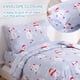 thumbnail image 5 of Juego de ropa de cama para niños pequeños JSD Muñeco de nieve azul 4 piezas microfibra, 5 of 8