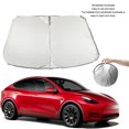 thumbnail image 4 of Parasol para Parabrisas Parasol Plegable que Bloquea los Rayos UV Aislamiento Térmico Protector de Parasol para Ventana Delantera Repuesto para ANGGREK Otros, 4 of 8