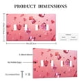 thumbnail image 3 of Crystal Falling Switch Cover Decorative Wall Plate / 4-Gang 4-Toggle / Standard Size 4.5x8 in, 3 of 5
