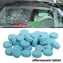 100 Car Windshield Washer Wiper Fluid Concentrated Tablets Removes Stains