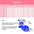 thumbnail image 4 of Girls Cheerleading Costume Outfit Sleeveless Tops with Skirt Fancy-Dress, 4 of 7