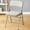 2-Pack - Fabric White, variant on VTOY 2-Pack Folding Chairs with Padded Cushion Metal Foldable Chair for Home and Office, for Indoor and Outdoor Events-Gray
