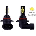 thumbnail image 2 of LAICAIW 2x HB3 H10 9005 9145 LED Fog Light Bulb Advanced 3030 SMD Bright Colorful Daytime Running DRL Lamp, Red, 2 of 7