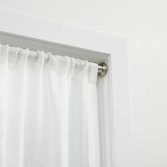 Exclusive Home Matte Single Curtain Rods, 36"- 63"