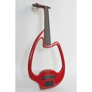 Mid-East Electric Frame Oud w/ Gig Bag - Red
