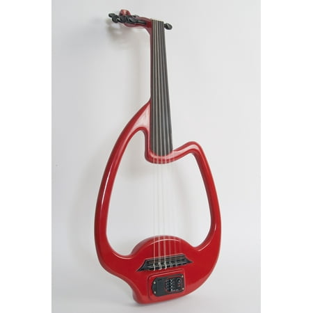 Mid-East Electric Frame Oud w/ Gig Bag - Red