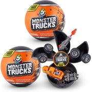 5 Surprise Monster Trucks LOT of 2 Mystery Packs