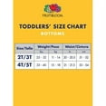 thumbnail image 2 of Fruit of the Loom Toddler Girl Hipster Underwear, 12 Pack, Sizes 2T-5T, 2 of 3