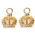 thumbnail image 1 of Crown Earring Charms wholesale, 1 of 1
