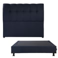 thumbnail image 1 of Box Base Cama Queen Size + Cabecera Nube Azul, 1 of 8