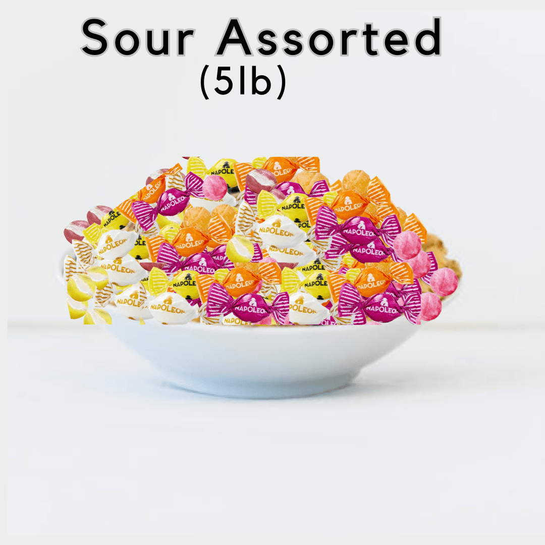 Nuts To You Belgium Napoleon Candy (5lb, Sour Assorted)