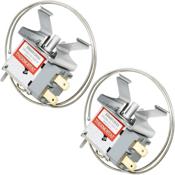 Scaroo 5304513033 Refrigerator Temperature Control Thermostat 2-Pack