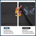 thumbnail image 4 of Unique Bargains Cargo Liner Rear Trunk Mat Rear Trunk Cargo Luggage Boot Tray Mat for Audi Q5 SQ5 2018-2025 TPE Black Anti-Slip Long Grid Pattern, 4 of 7