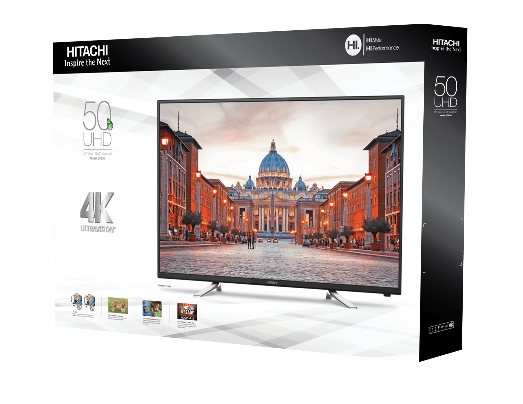 Smart Tv 4k 50 Pulgadas Hitachi Le504ksmart Android X30c