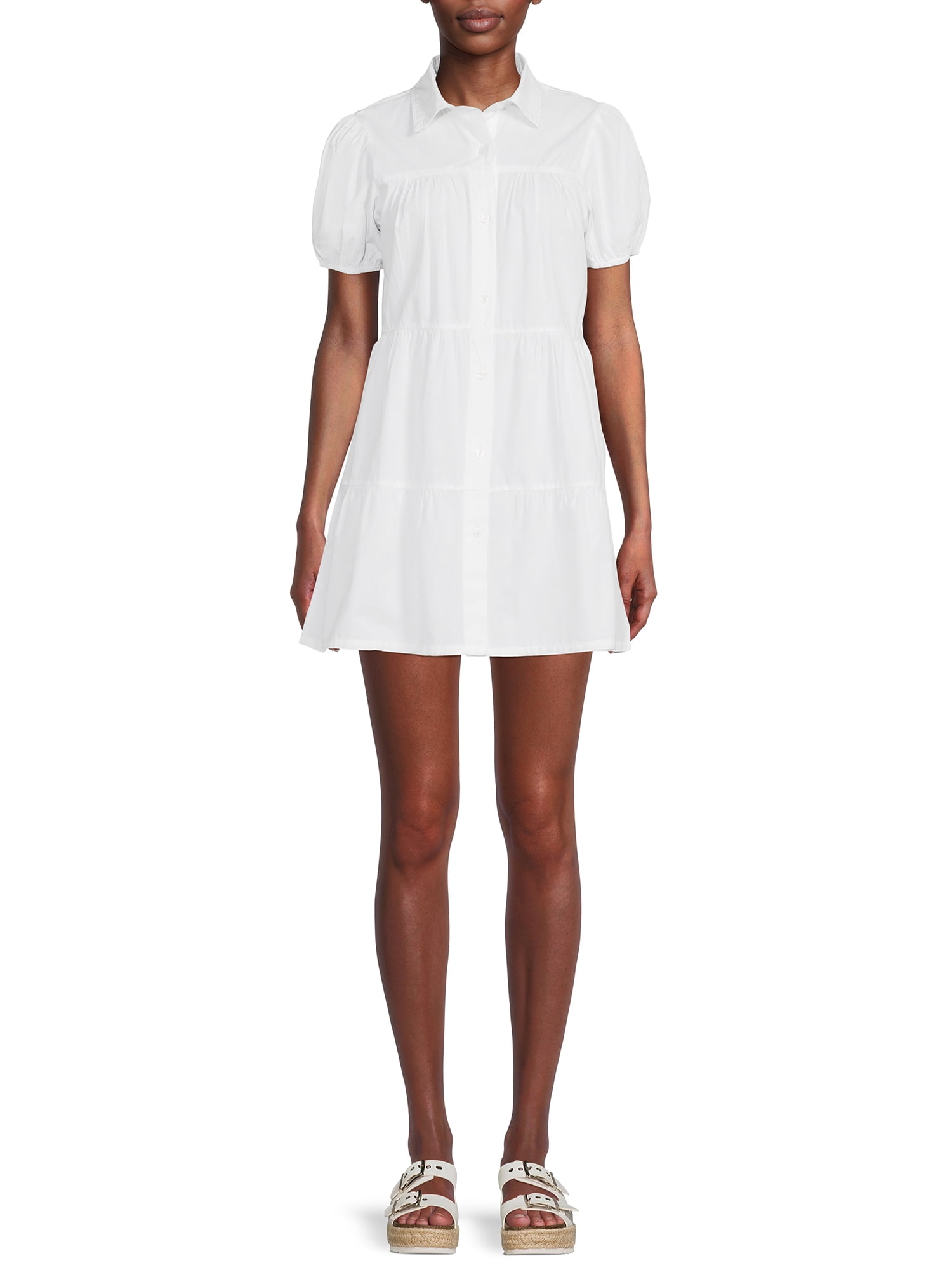 juniors button down dress