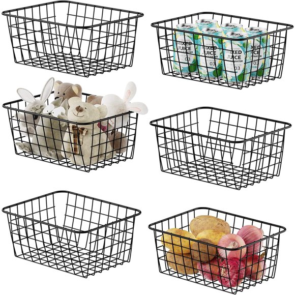 Coated Wire Freezer Basket