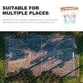 thumbnail image 3 of LRXIYODE Durable Chain Basketball Net Zinc Plated Galvanized Steel 1Set, 3 of 6